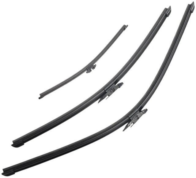Main image of Silbak Wiper Blade Set compatible with Ford Escape 2023-2026, Front and Rear 3-Piece, Driver 25 in, Passenger 20 in, Rear 11 in