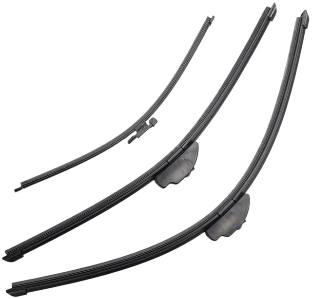 Main image of Silbak Wiper Blade Set compatible with Range Rover L405 2013-2016, Front and Rear 3-Piece, Driver 24 in, Passenger 20 in, Rear 16 in