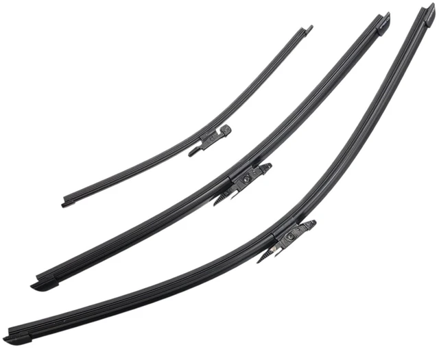 Main image of Silbak Wiper Blade Set compatible with BMW X1 E84 2013-2015, Front and Rear 3-Piece, Driver 24 in, Passenger 19 in, Rear 13 in