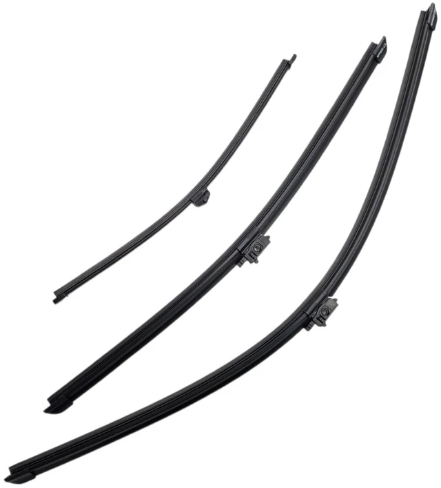 Main image of Silbak Wiper Blade Set compatible with Mercedes-Benz GLA Class 2021-2024, Front and Rear 3-Piece, Driver 26 in, Passenger 19 in, Rear 13 in