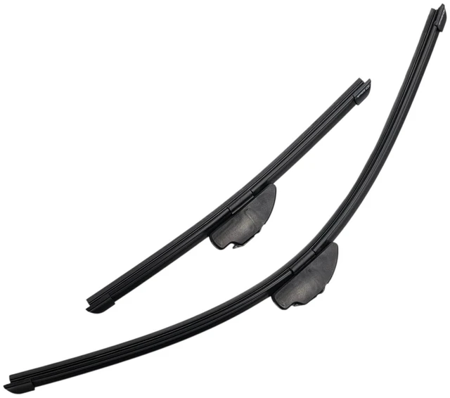 Main image of Silbak Wiper Blade Set compatible with Fiat 500C 2012-2019, Front 2-Piece, Driver 24 in, Passenger 14 in