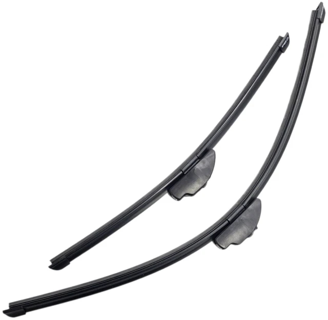 Main image of Silbak Premium Flat Wiper Blade compatible with Chevrolet Captiva Sport 2012-2015, Front Set of Two, Driver Side 24" (600 mm), Passenger Side 16" (400 mm)