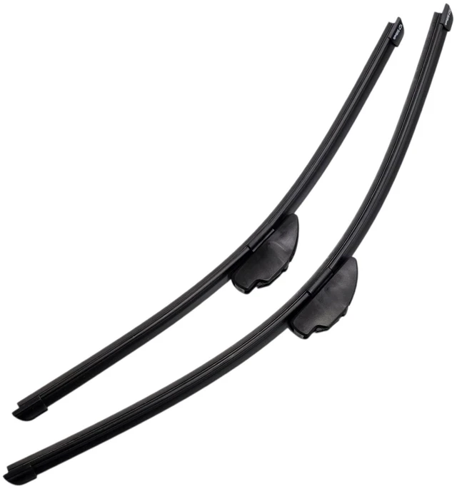 Main image of Silbak Wiper Blade compatible with Chevrolet Colorado 2019-2022 Front Set of Two, Muson Pro Premium Flat, Driver Side 22 in (550 mm), Passenger Side 18 in (450 mm)