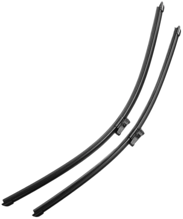 Main image of Silbak Wiper Blade compatible with Audi R8 2017-2023, Front Set of Two, Driver Side 24 in (600 mm), Passenger Side 22 in (550 mm), Muson Pro Premium Flat