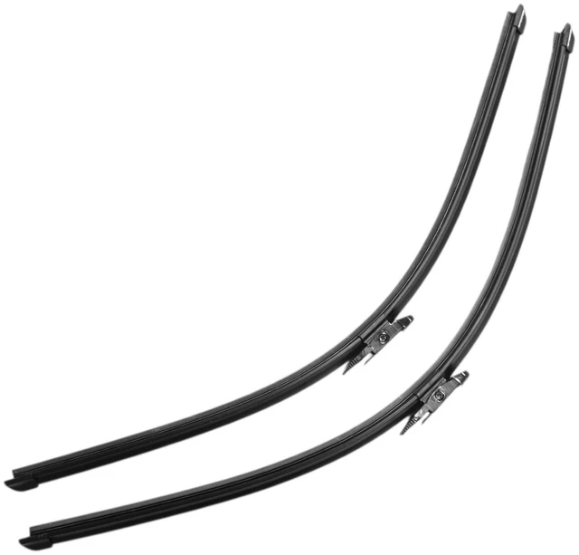 Main image of Silbak Wiper Blade compatible with Audi Q7 2011-2015 Front Set of Two, Driver Side 26 in (650 mm), Passenger Side 26 in (650 mm), Muson Pro Premium Flat Wiper Blades