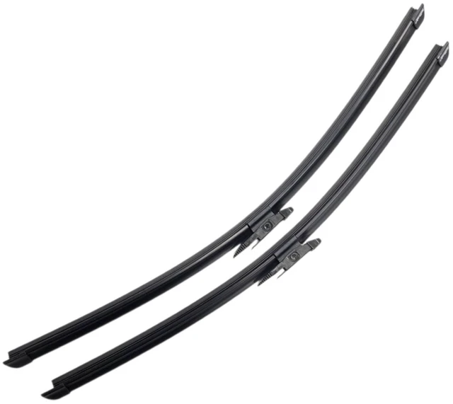 Main image of Silbak Muson Pro Flat Front Windshield Wiper Blade Set Compatible with Ford Mustang Coupe 2015-2023 Driver Side 22 in 55 cm 550 mm Passenger Side 21 in 53 cm 530 mm