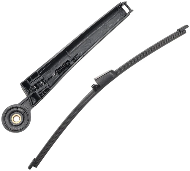 Alt view image 4 of 7 - MAXTEL Rear Wiper Blade Arm Set compatible with Volkswagen Touareg 7LA 2007-2010, Rear Windshield, 14 in (355 mm)