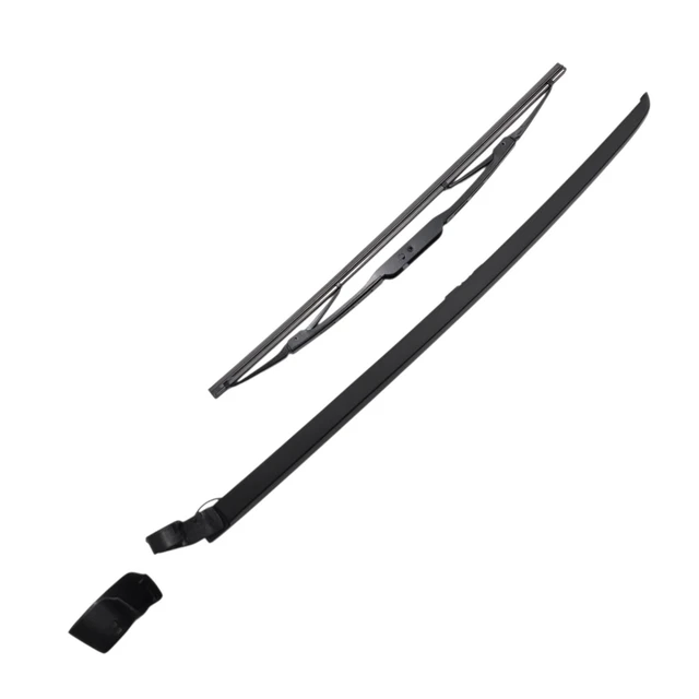 Alt view image 3 of 7 - MAXTEL Rear Wiper Blade Arm Cap Set compatible with Audi A6 Avant 2005-2011, 15 in (375 mm)