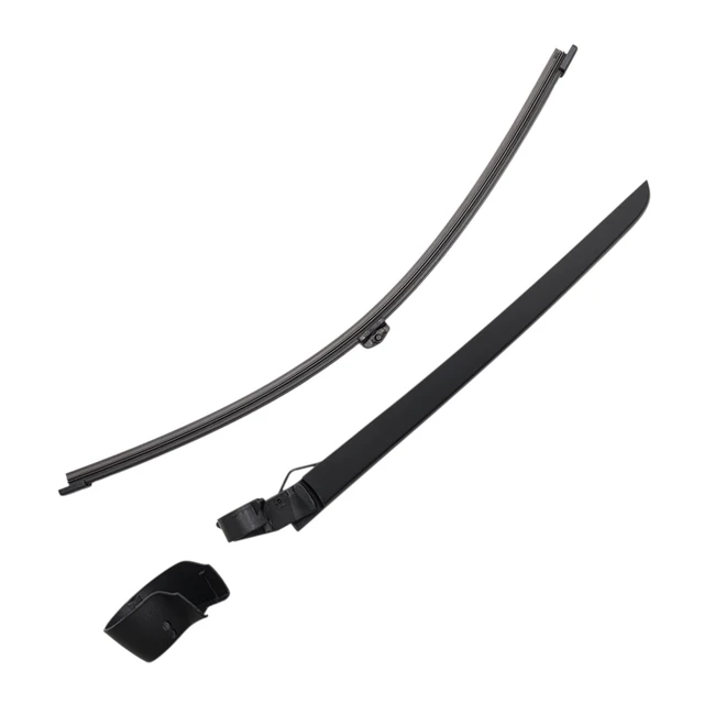Alt view image 3 of 7 - MAXTEL Rear Wiper Blade Arm Cap Set compatible with Audi Q3 2015-2018, 15.94 in (405 mm)