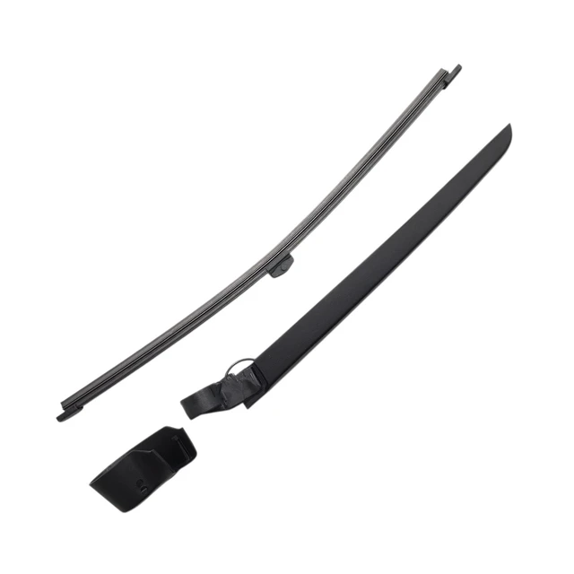 Alt view image 3 of 7 - MAXTEL Rear Wiper Blade Arm Cap Set compatible with Audi Q5 2018-2021, 14.57 in (370 mm) 80A955407 80A955425