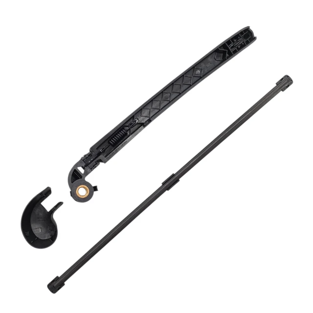 Alt view image 5 of 7 - MAXTEL Rear Wiper Blade Arm Cap Set compatible with Audi Q5 2018-2021, 14.57 in (370 mm) 80A955407 80A955425
