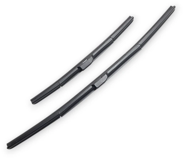 Main image of MAXTEL Exclusive Wiper Blade X2, compatible with Nissan Maxima 2009-2014, Front Black 26"+16" (650 mm+400 mm), Quick-Clip Adaptor, 100% Natural Rubber Refill