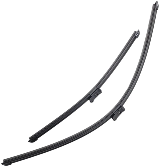 Main image of Silbak Wiper Blade compatible with Audi Q7 2025-2028, Front Set of Two, Driver Side 28" (700 mm), Passenger Side 20" (500 mm), Muson Pro Premium Flat Wiper Blades