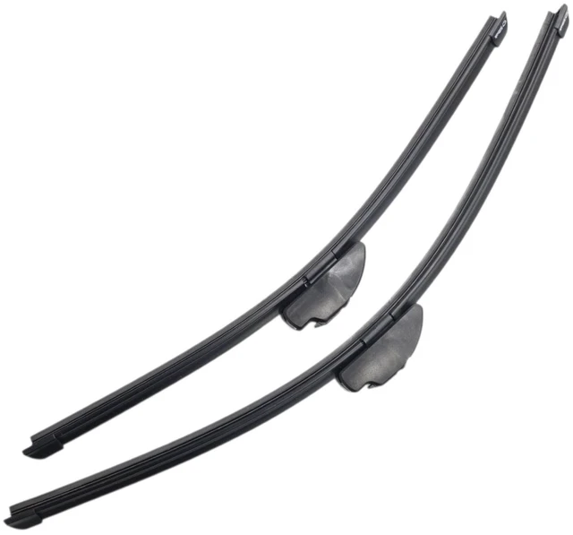 Main image of Silbak Muson Pro Flat Wiper Blade compatible with Chevrolet Malibu 2008-2012, Front Set of Two with Clips, Driver Side 24 in (600 mm), Passenger Side 21 in (530 mm)
