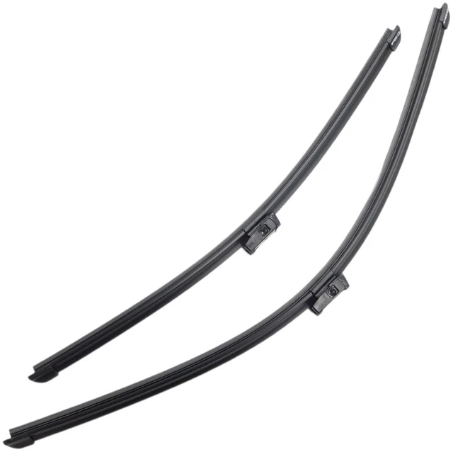 Main image of Silbak Wiper Blade Set, Compatible with Toyota Tacoma 2024-2028 Front, Driver Side 25 in (620 mm), Passenger Side 20 in (500 mm), Clip-On, Front, 2-Piece Set