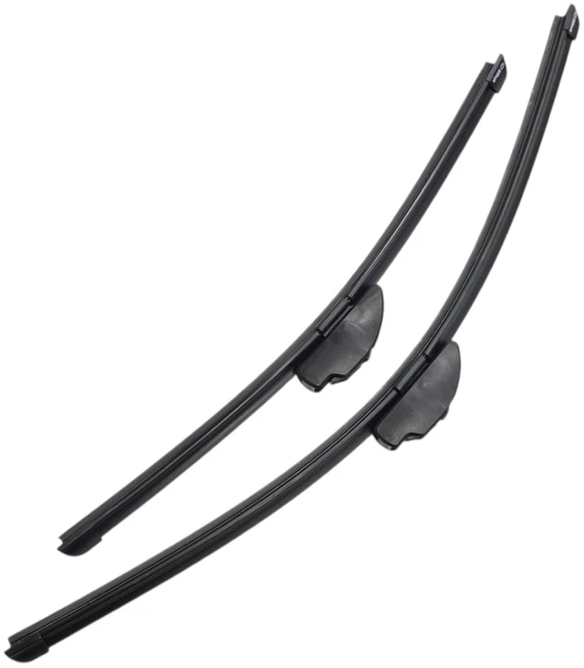 Main image of Silbak MUSON PRO Premium Flat Wiper Blade Set Compatible with Rivian R1T 2022-2026 Driver Side 24 in (600 mm) Passenger Side 18 in (450 mm), Front