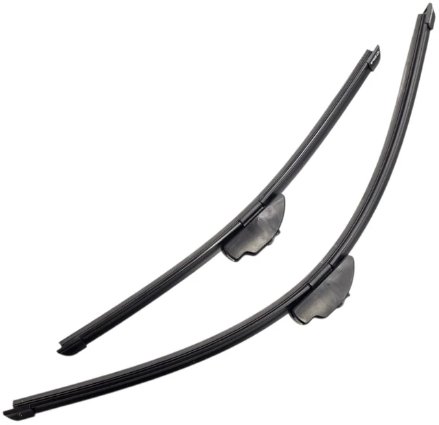 Main image of Silbak Muson PRO Premium Flat Wiper Blade Set, Compatible with Toyota Sienna 2003-2009, Front Driver Side 26 in (650 mm) Passenger Side 19 in (480 mm)