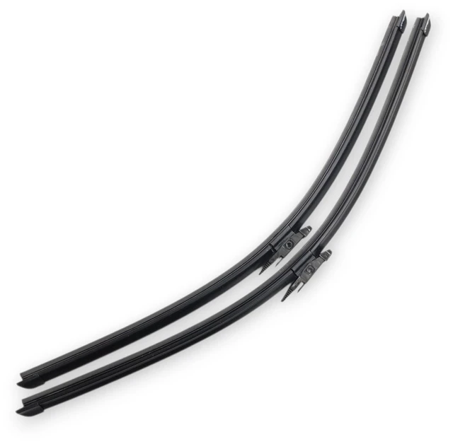 Main image of Silbak MUSON PRO Flat Wiper Blade Front Set compatible with Mercedes-Benz Sprinter 2007-2016 Driver Side 26" (650 mm) Passenger Side 24" (600 mm)
