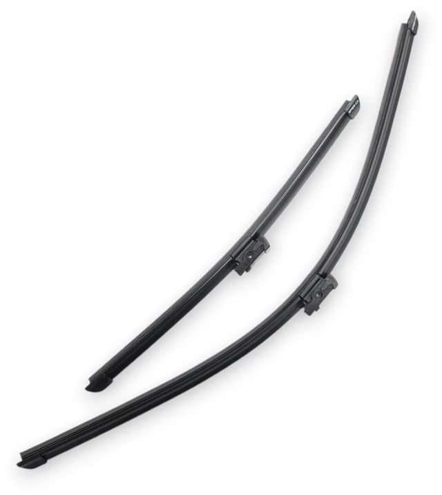 Main image of Silbak Front Flat Wiper Blade Set Compatible with Toyota C-HR (CHR) 2017-2023 Driver Side 26 in (650 mm) Passenger Side 16 in (400 mm)