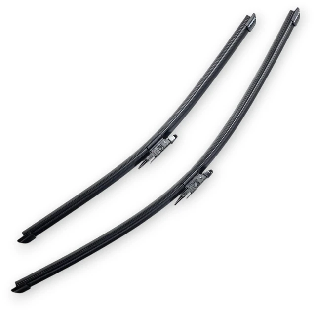 Main image of Silbak Muson PRO Flat Wiper Blades Compatible with Audi A3 2008-2013 Front Driver side 24 in/600 mm Passenger side 19 in/480 mm