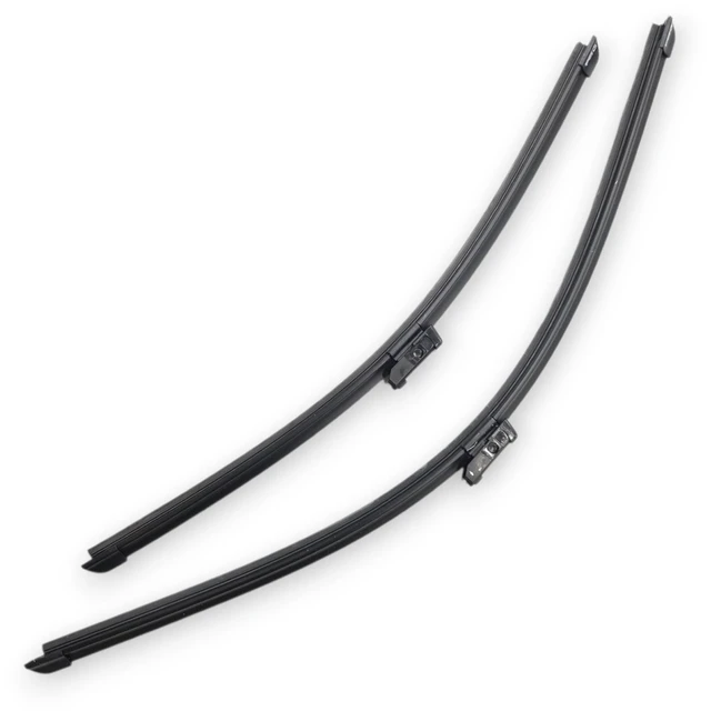Main image of Silbak Muson PRO Flat Wiper Blade Set, Compatible with Tesla Model 3 2018-2023, Front Driver Side 26in/650mm Passenger Side 19in/480mm