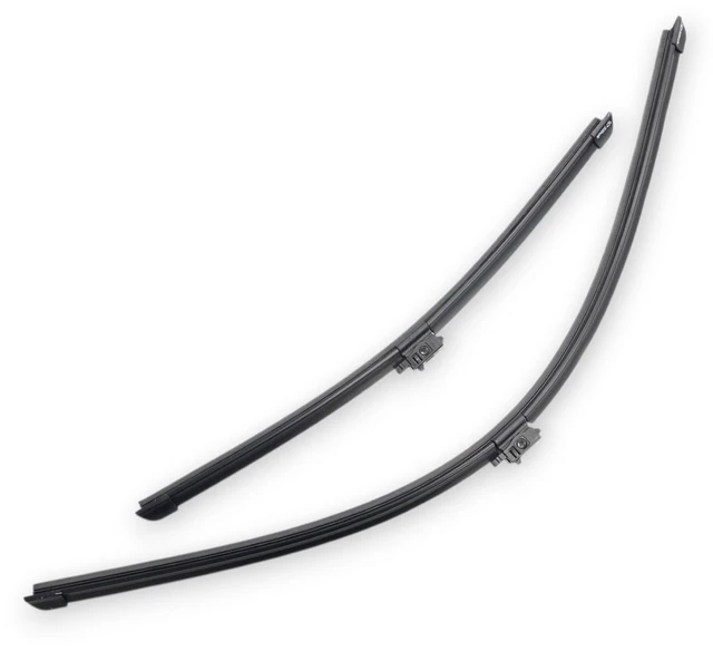 Main image of Silbak Muson Pro Flat Wiper Blades 2-Piece, Compatible with Mercedes-Benz Metris 2016-2024, Driver Side 28 in (700 mm) Passenger Side 18 in (450 mm), Front