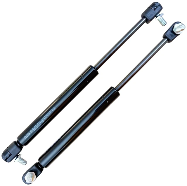 Main image of BISRA Front Hood Gas Struts compatible with Jeep Grand Cherokee WJ 1999-2005, 500N (112.4 lbf) Pushing Force, 12 in (304.8 mm) Extended Length, Set of Two