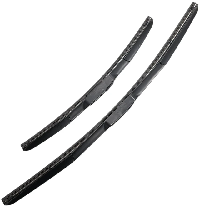 Main image of MAXTEL Wiper Blade Set compatible with Hyundai Tucson 2005-2009, Front 2-Piece, Driver 24 in, Passenger 16 in