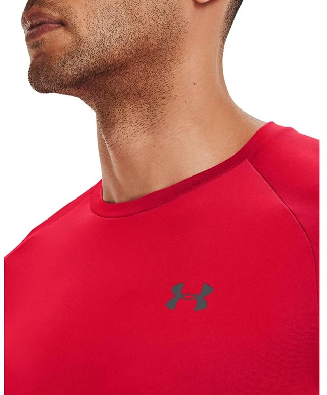 Alt view image 4 of 5 - Men's Tech 2.0 Short-Sleeve T-Shirt , Red (600)/Graphite, X-Large