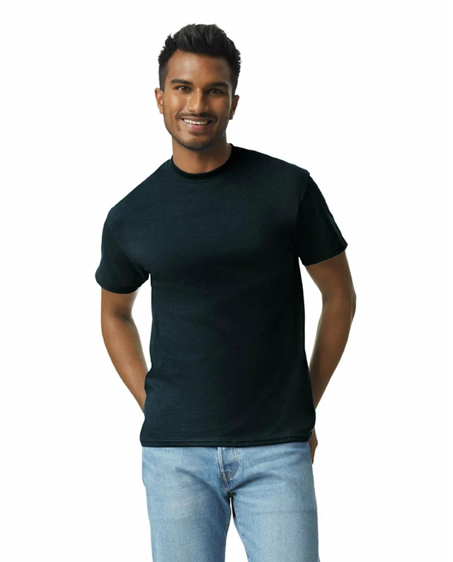 Alt view image 2 of 6 - Adult Ultra Cotton T-Shirt, Style G2000, Multipack, Black (2-Pack), 4X-Large