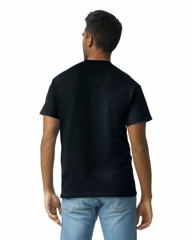 Alt view image 5 of 6 - Adult Ultra Cotton T-Shirt, Style G2000, Multipack, Black (2-Pack), 4X-Large