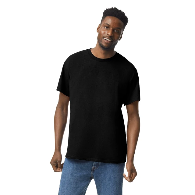 Alt view image 2 of 7 - mens Heavy Cotton T-shirt, Style G5000, Multipack Shirt, Black (2-pack), X-Large US