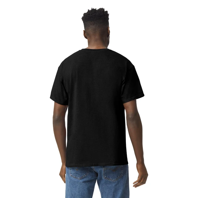 Alt view image 5 of 7 - mens Heavy Cotton T-shirt, Style G5000, Multipack Shirt, Black (2-pack), X-Large US