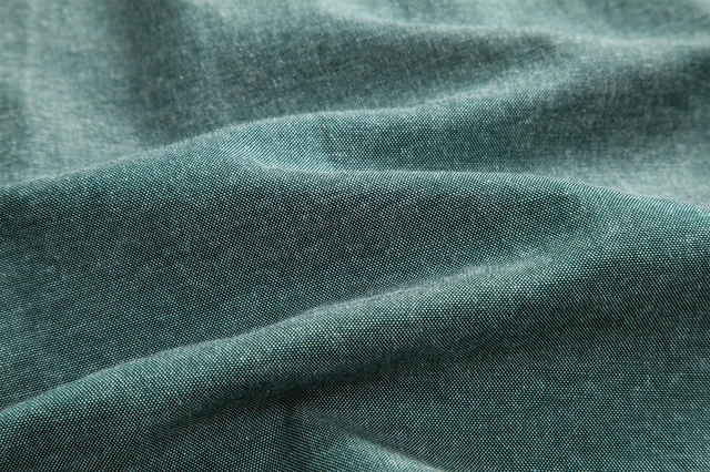 Alt view image 2 of 5 - Mens Oxford Shirts Long Sleeve Slim Fit Lightweight Casual Button Down Shirts with Pocket Green Large
