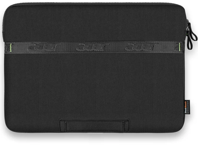 Main image of 15.6-16 inch Laptop Sleeve Protective Briefcase Computer Bag-Black | Waterproof Polyester, Fits Most Laptop Models, Shockproof Interior, Smooth Zippers, Slim Profile