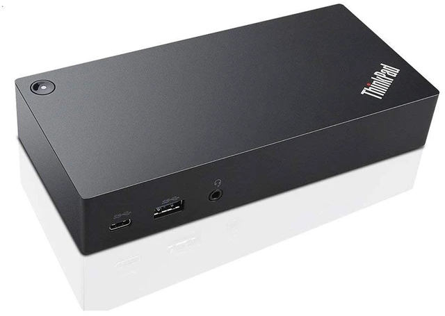 Main image of ThinkPad USB-C UltraDock With 90W 2 Prong AC Adapter (40A90090US, USA Retail Packaged)