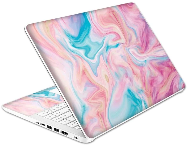 Main image of Laptop Skin Decal HP 14" - Marbling, Laptop Cover Sticker, No Cutting Required, No Bubble, Waterproof, Scratch Resistant - Including Wide Screen and Wrist Pad
