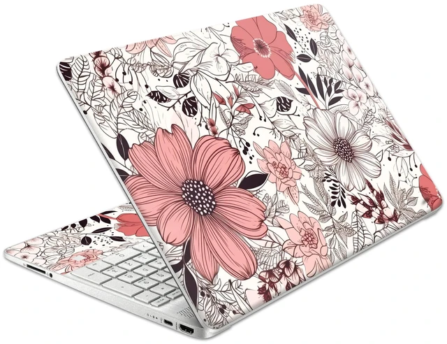 Main image of Laptop Skin Decal HP 15.6" - Botanical, Laptop Cover Sticker, No Cutting Required, No Bubble, Waterproof, Scratch Resistant - Including Wide Screen and Wrist Pad