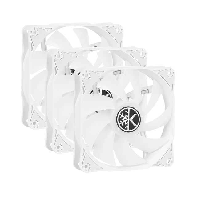 Alt view image 2 of 6 - Valor ARGB 120mm Cooling Fan Desktop PC Case Fan, White 3-Pack | Up to 2000 RPM, 50K Hrs Lifespan, FDB Bearing, 4-Pin Power Connector, High Airflow, Low Noise,For Radiator CPU Cooler as well
