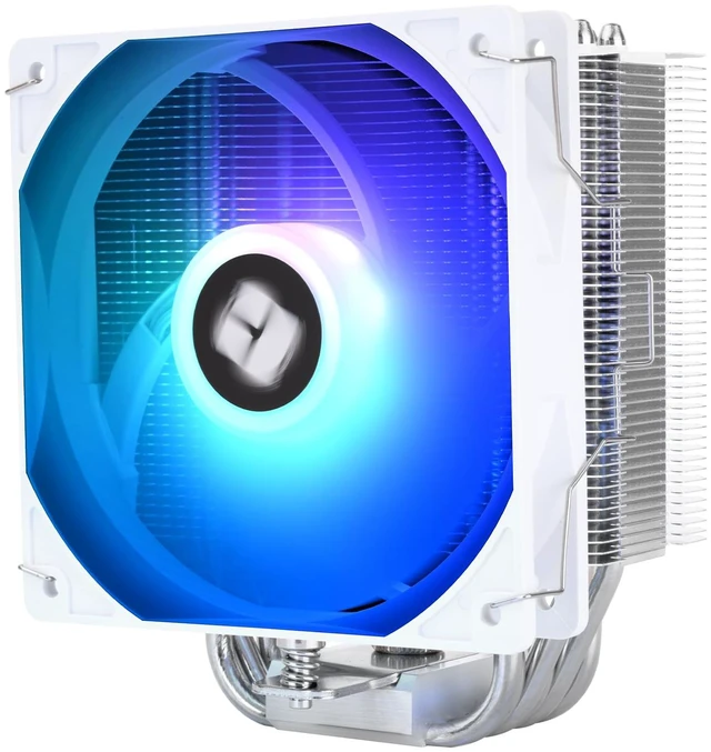 Main image of Burst Assassin 120 SE ARGB White CPU Cooler, 148mm High, 120mm PWM Fan with 1550RPM Speed,6 Heat Pipes Heatsink Cooling, for Intel lga1700/1851/1150/1151/1200, AM4/AM5, PC Cooling,White