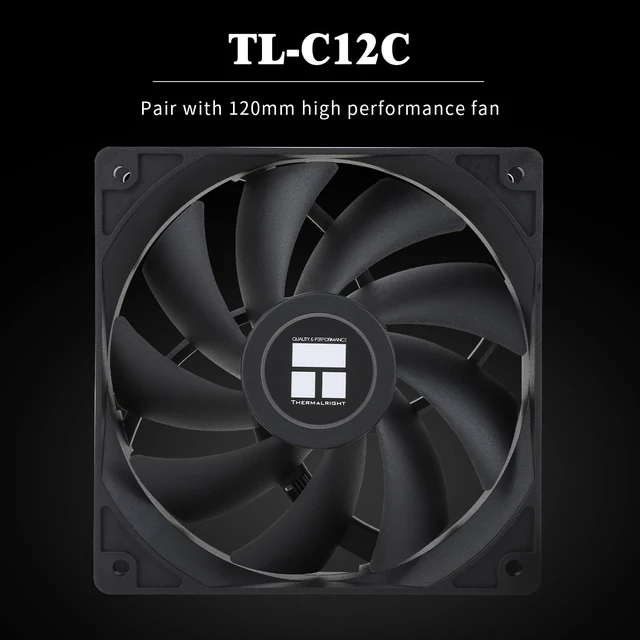 Alt view image 3 of 6 - Assassin X 120R SE CPU Air Cooler, 4 Heat Pipes, 1550RPM Speed, with 120mm PWM Fan,148mm High, Desktop PC Cooling, Support AMD:AM4 AM5/Intel LGA1851/1700/1150/1151/1200