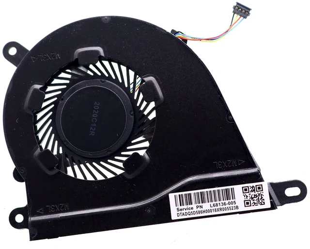 Main image of Deal4GO CPU Cooling Fan L68134-001 ND75C07-19A18 for HP 14-DQ 15-DY 15s-FQ 15s-EQ 340S G7 14-DQ0011DX 14-DQ1039WM 15-DY0013DX, Black