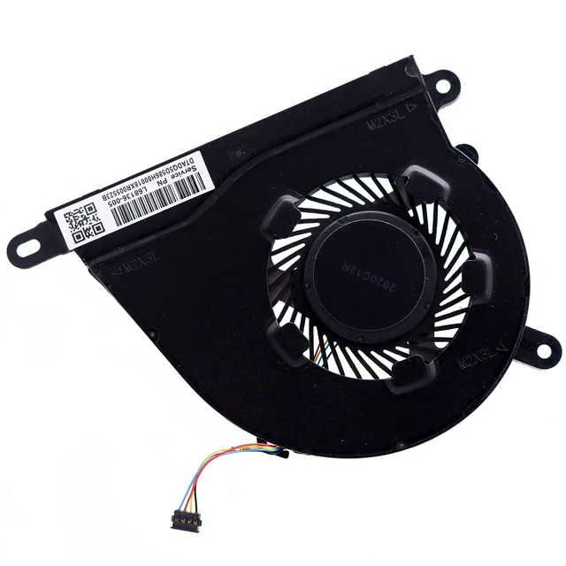Alt view image 3 of 4 - Deal4GO CPU Cooling Fan L68134-001 ND75C07-19A18 for HP 14-DQ 15-DY 15s-FQ 15s-EQ 340S G7 14-DQ0011DX 14-DQ1039WM 15-DY0013DX, Black