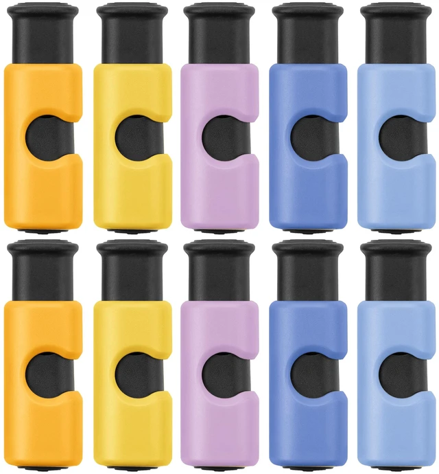 Main image of Squeeze and Lock Bread Bag Clips, 10 Pack | Squeeze and Lock Bread Clips Reusable
