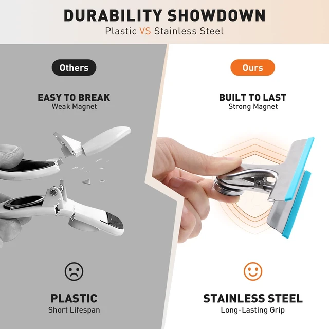 Alt view image 2 of 7 - Magnetic Chip Clips, Stainless Steel Chip Bag Clips with Strong Magnet and Silicone Cover, Heavy Duty Food Bag Clip for Kitchen Storage, 6 Pack Color Coded, 3 Inch
