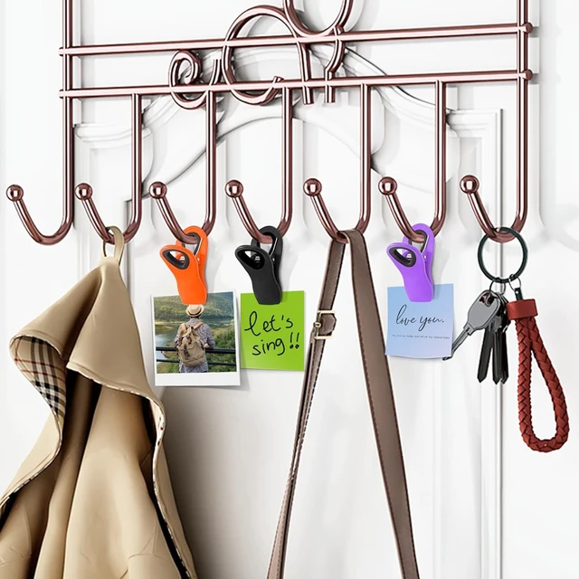 Alt view image 6 of 6 - 24 Pack Multicolor Chip Clips, Bag Clips for Food Storage | Magnetic Clips Heavy Duty with Airtight Seal Grip, Reusable for Kitchen Food, Snack, Refrigerator, Office, RV Accessories