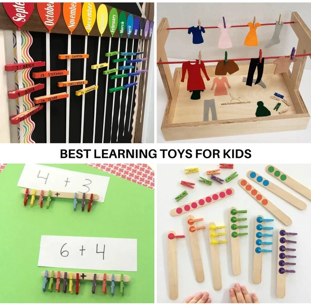 Alt view image 7 of 7 - Mini Clothespins 200 Pcs, 1" Wooden Clothespins with 11FT Jute Twine | Small Clothes Pins for Photos, Crafts, Home Decor & Art Projects, Reusable Multi-Purpose Clothespins for DIY Projects
