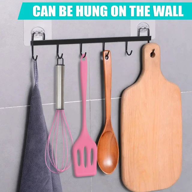 Alt view image 7 of 7 - Silicone Spatula Set 5 Pieces Heat Resistant Non-Stick Rubber Spatulas for Baking Cooking Mixing Scraping Nonstick Cookware Kitchen Utensils (Pink)