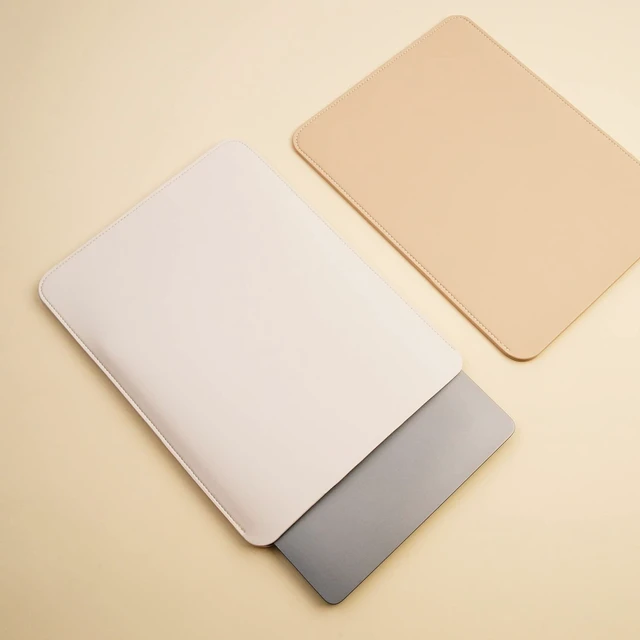 Alt view image 3 of 7 - Slim Laptop Sleeve 13 Inch Compatible with New MacBook Air 13/ MacBook Pro 13 Color White