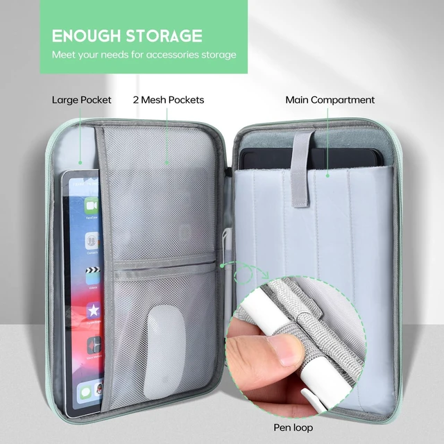 Alt view image 6 of 7 - 13-13.6 in Laptop Sleeve Case Protective Handle Bag with Accessories Pocket | Compatible with 2026 MacBook Neo 13-inch, MacBook Air 13.6 inch M5 M4 M3 M2 Chip Water-Resistant Shockproof
